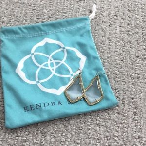 Kendra Scott Alex earrings in Slate